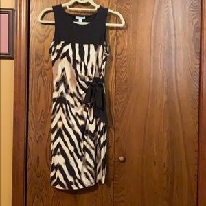 Animal print dress